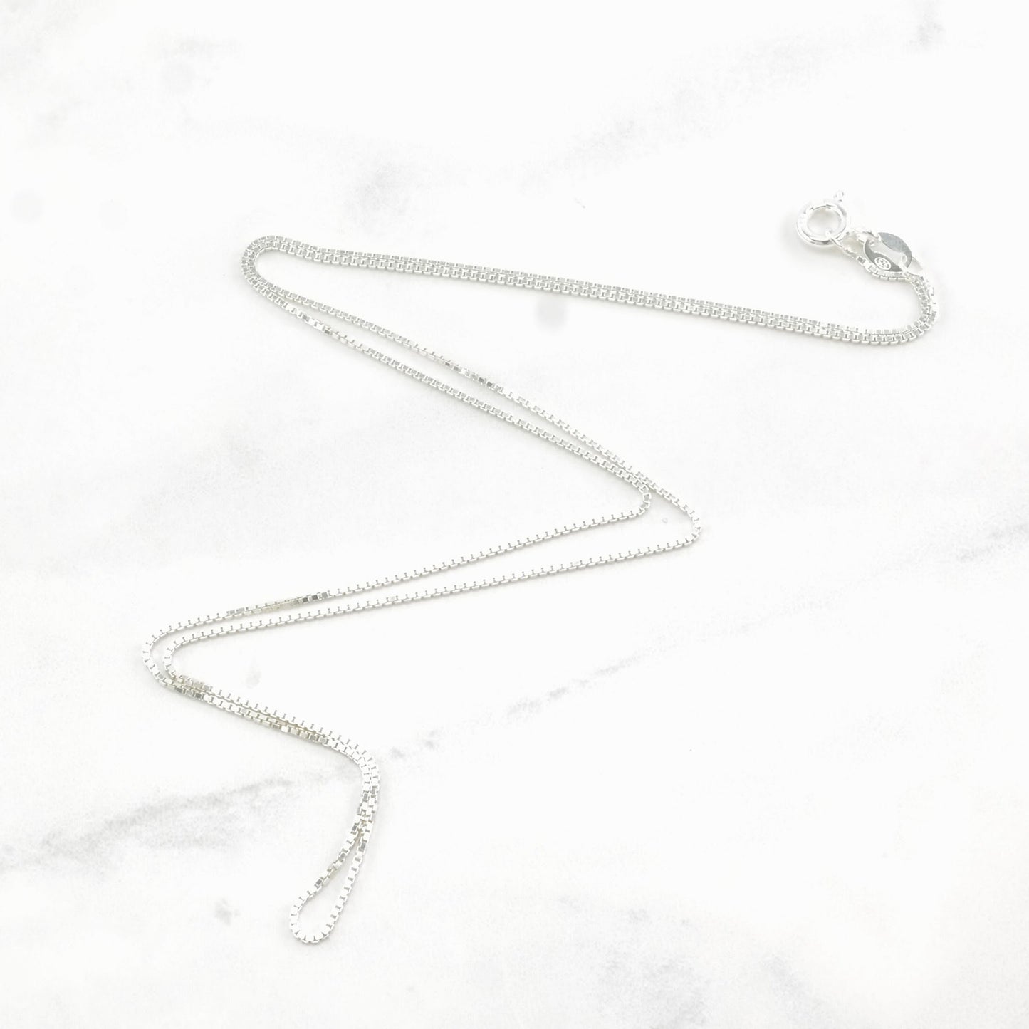 Sterling Silver 1 mm Link 20 Inch Necklace