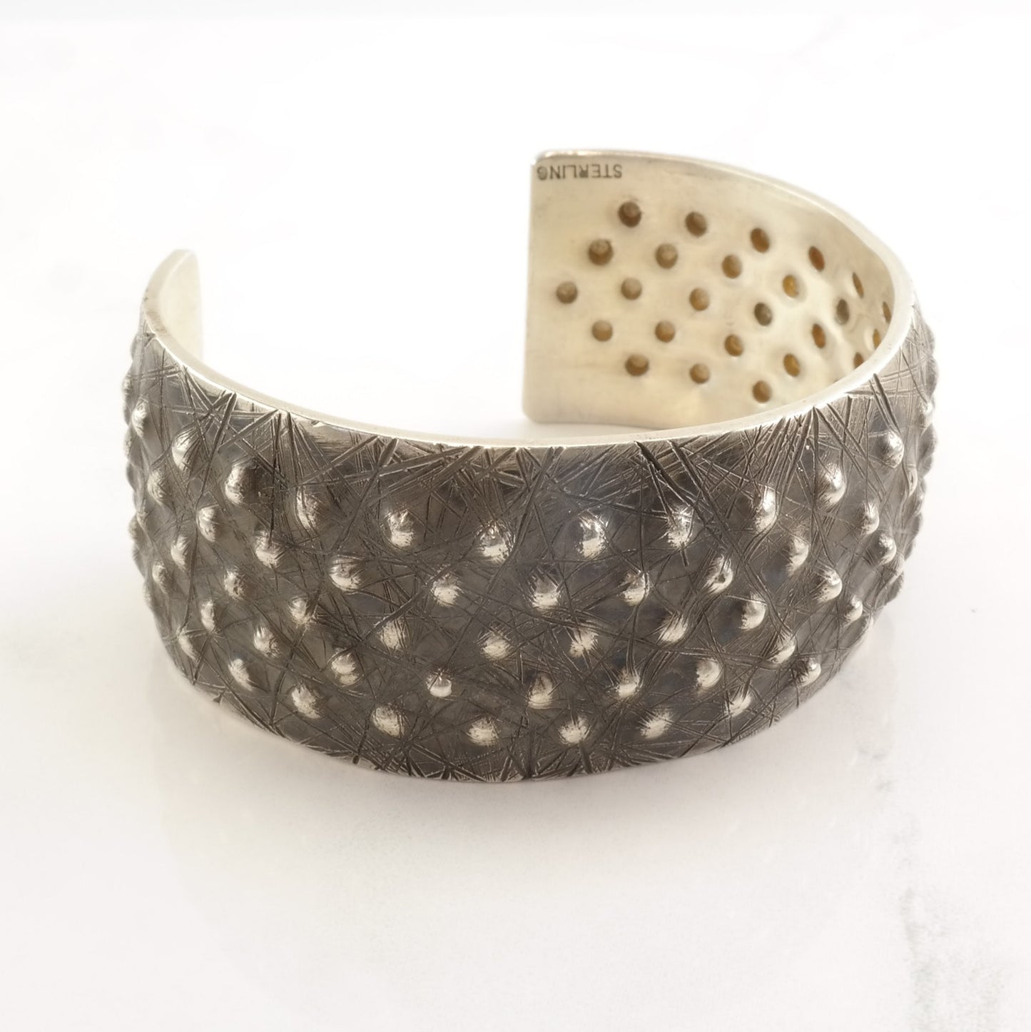 Dakota T. Willie Sterling Silver Cuff Bracelet Oxidized