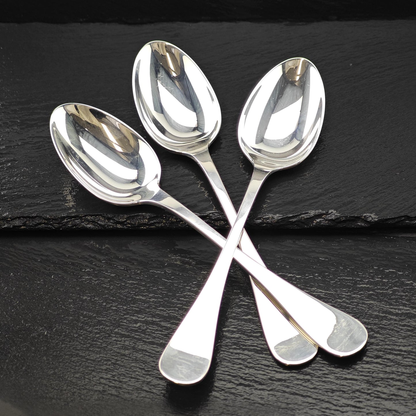 Choice Of Vintage Tiffany Silverware King William: Dinner Forks and Dessert Spoons with Pouch Sterling Silver