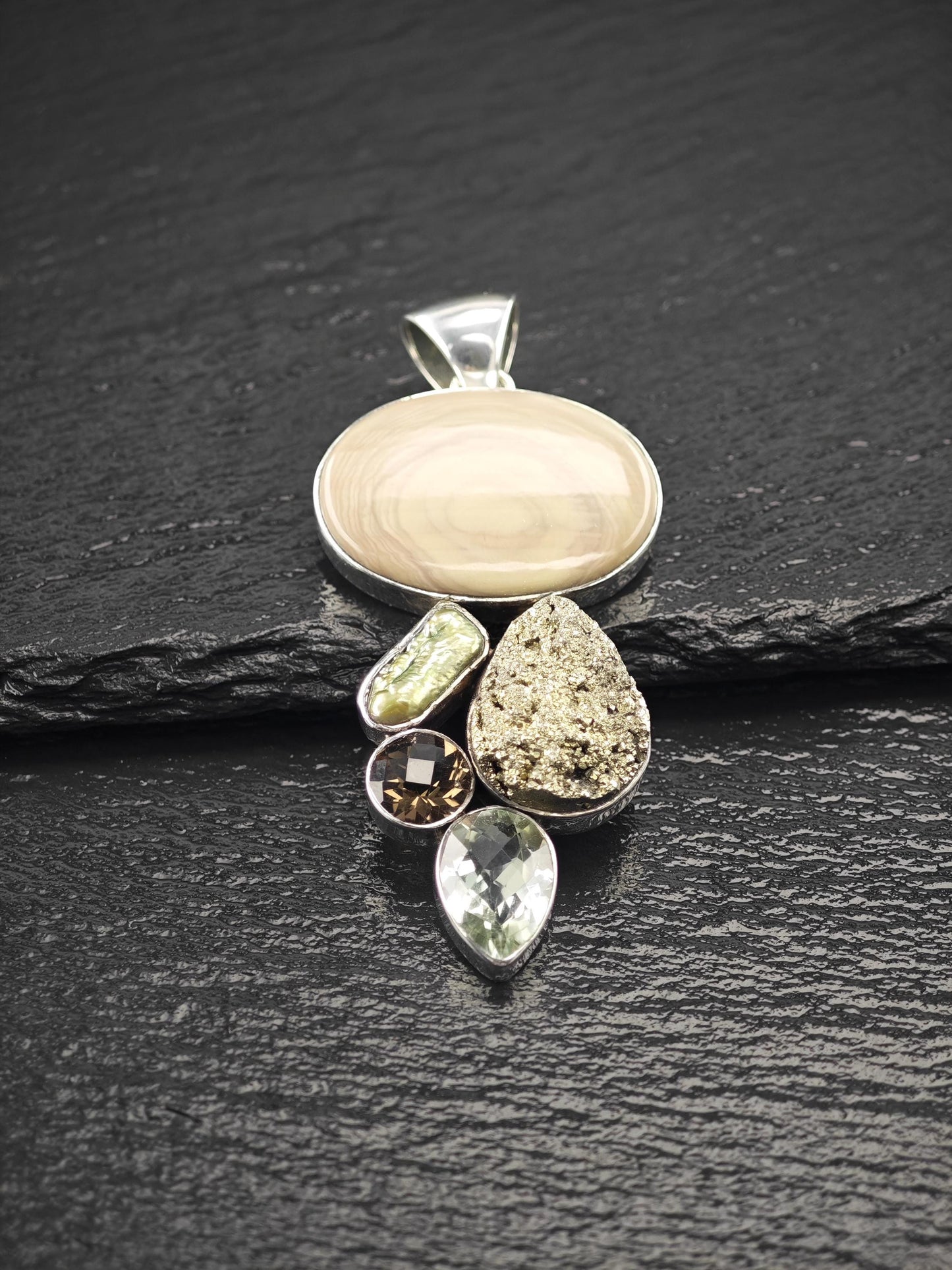 Gemstone Pendant Sterling Silver P2709