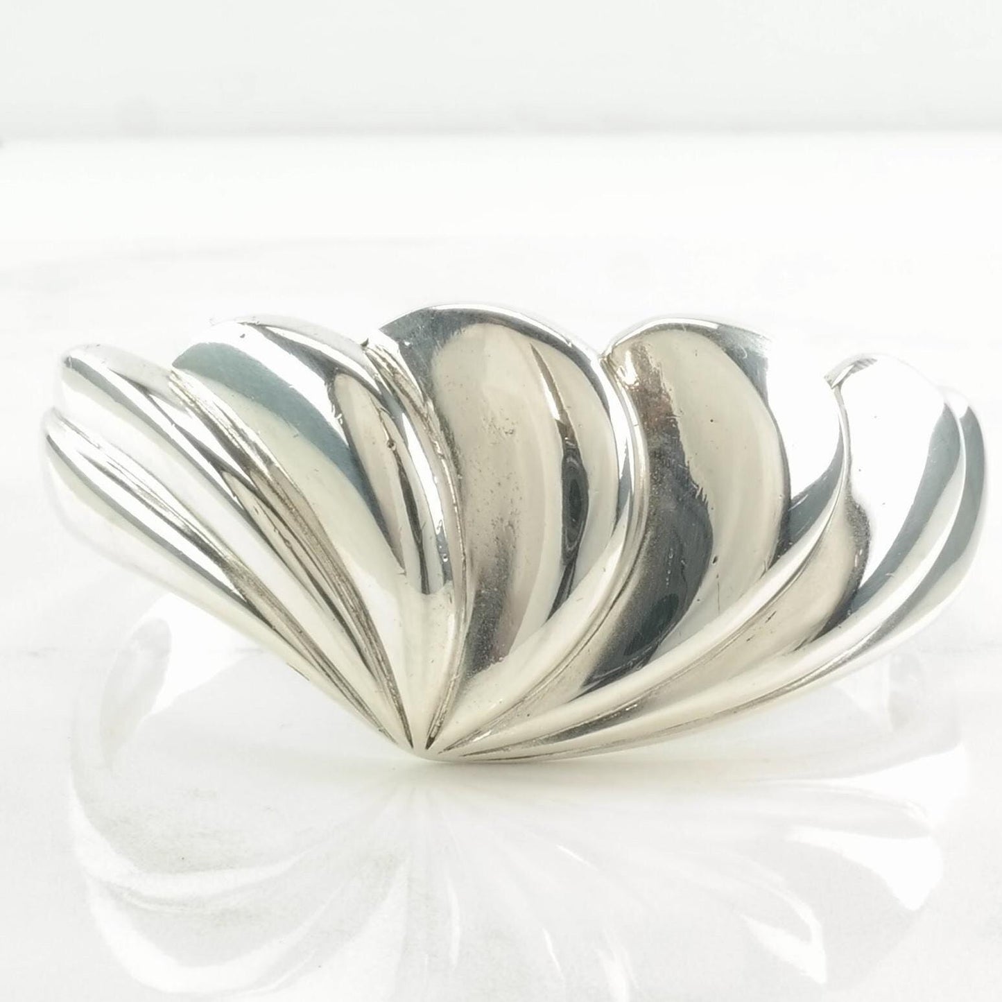 Kabana Sterling Silver Cuff Bracelet Wave