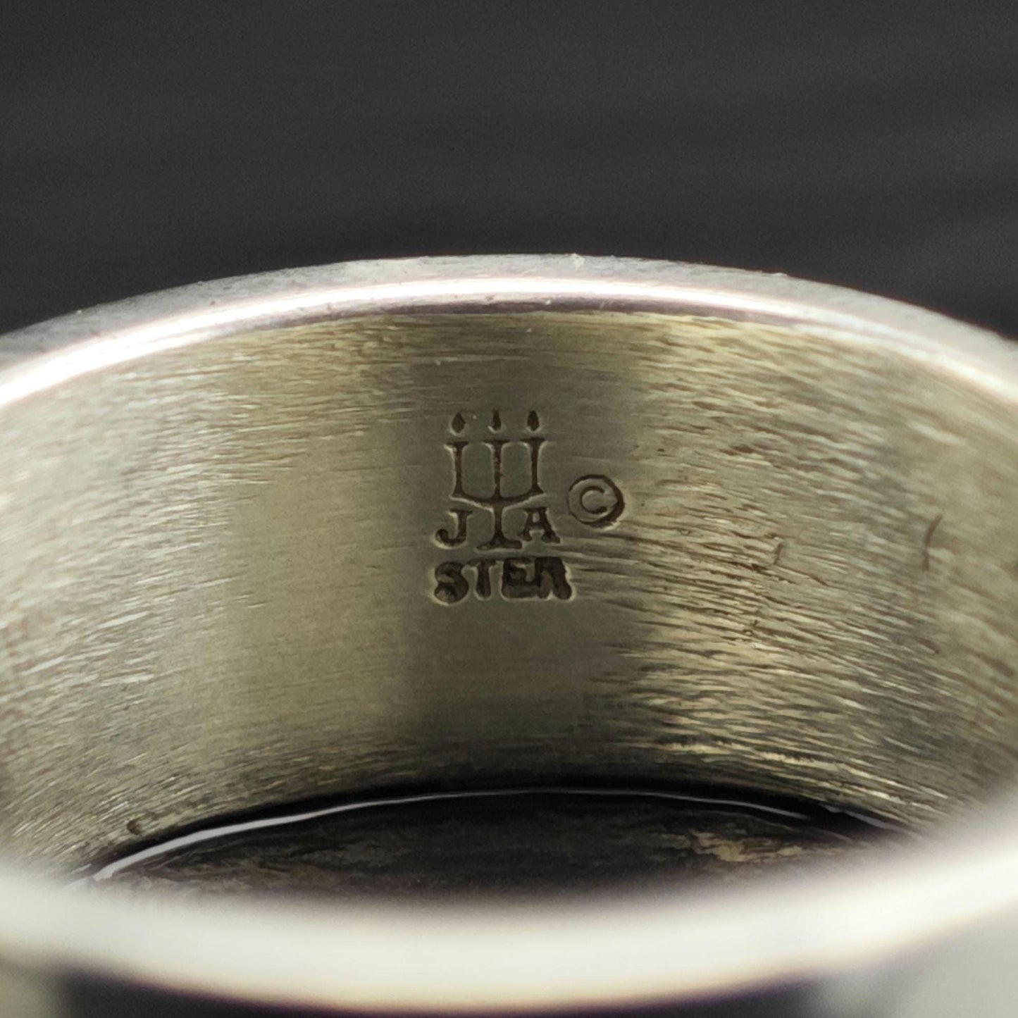 Vintage James Avery Love Band Sterling Silver Ring Sz 6 1/4 R6709