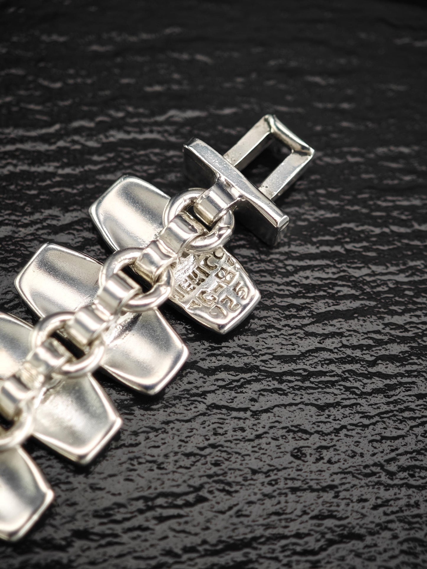 Vintage Taxco, Modernist Bracelet Sterling Silver