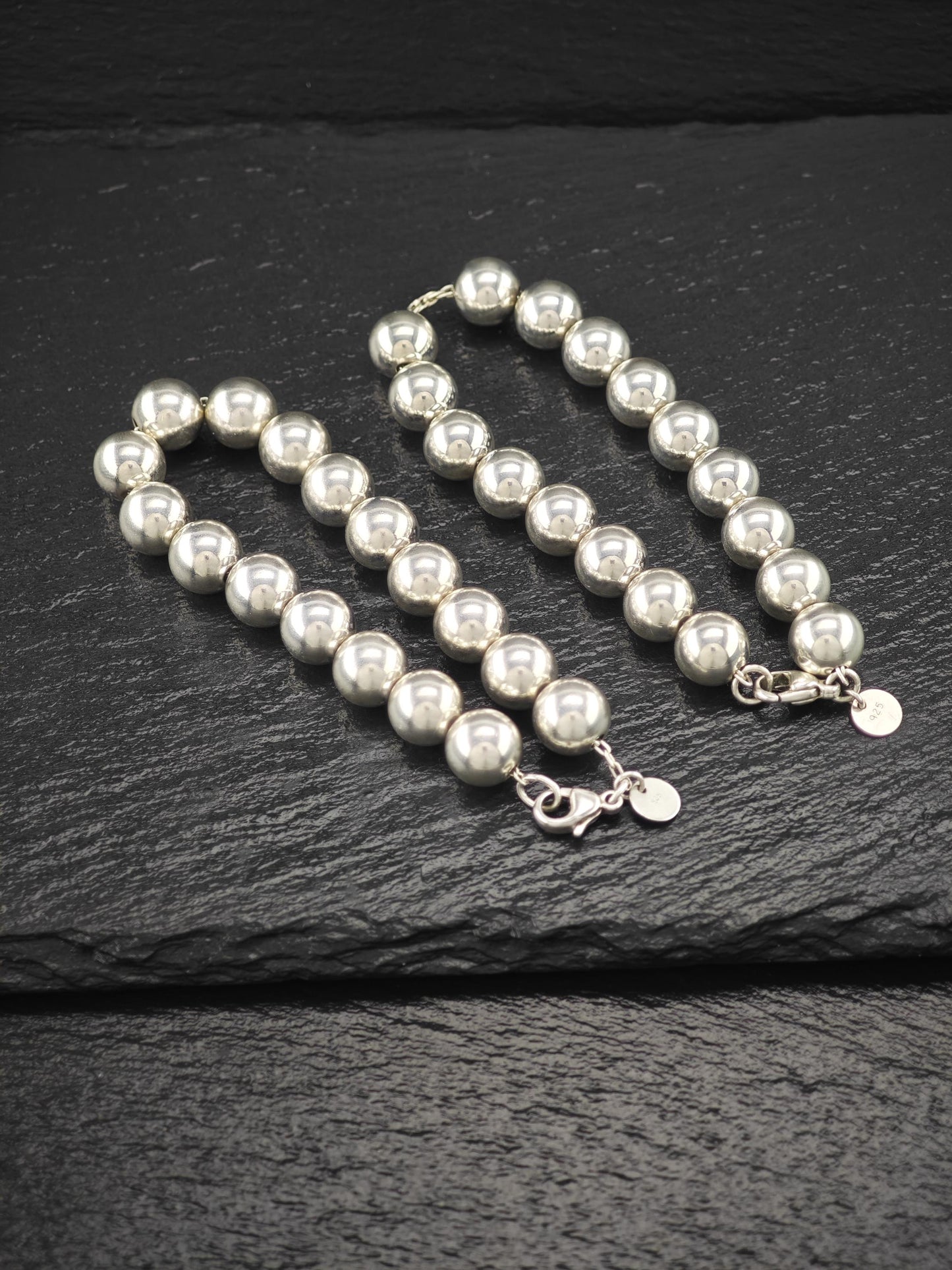 Tiffany Hardwear 10mm Ball Bracelet Sterling Silver