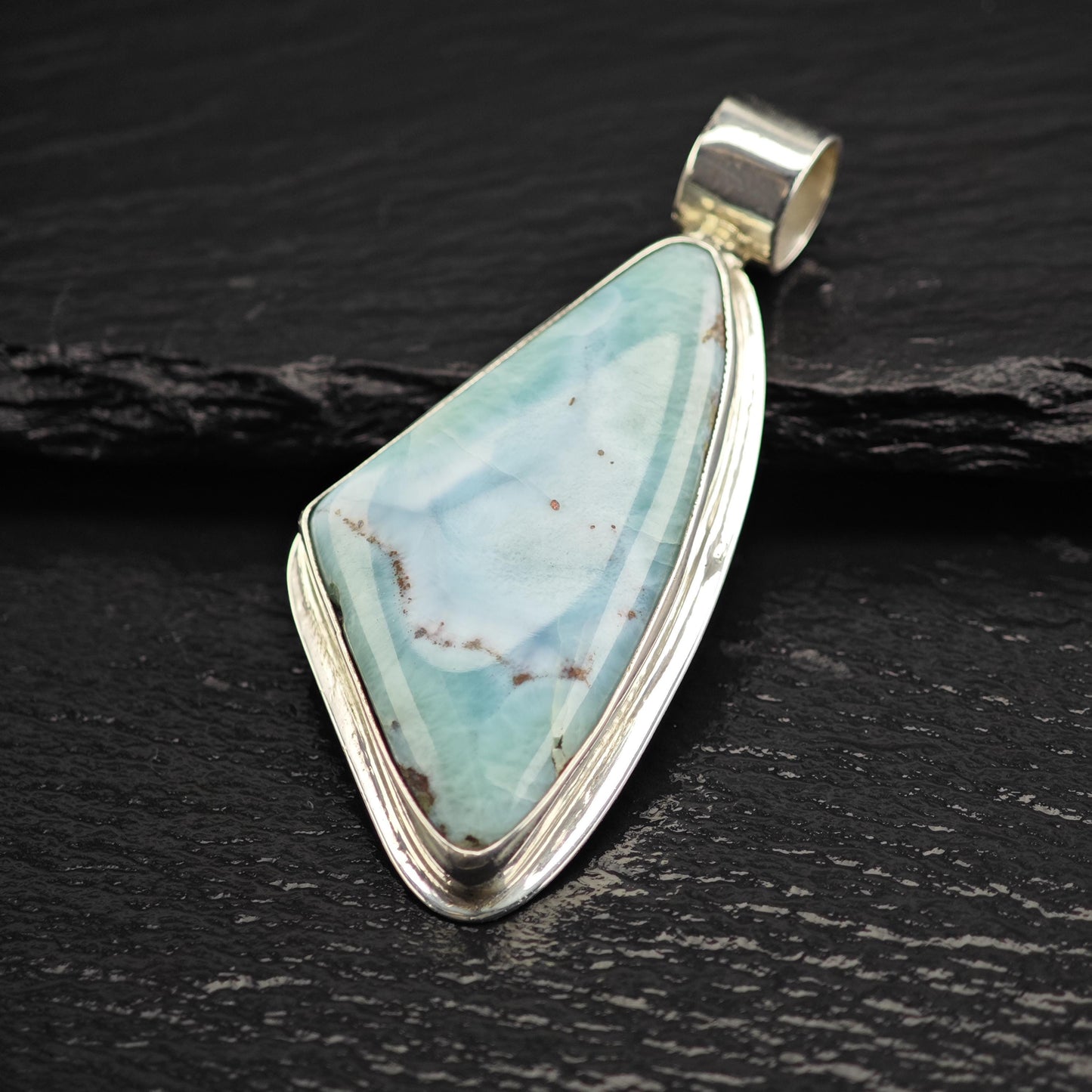 Larimar Pendant Sterling Silver P3060