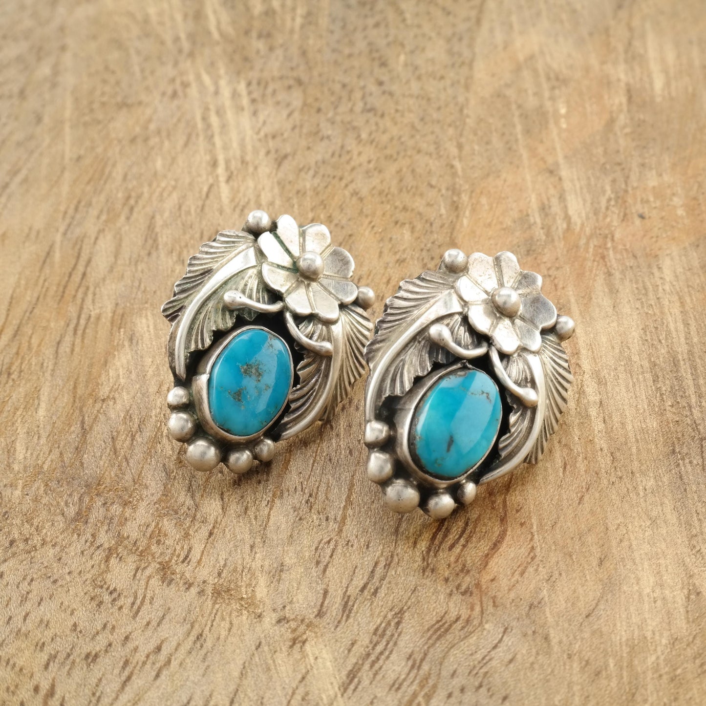 Choice of Vintage Native American & Nicky Butler Sterling Silver Stud Earrings