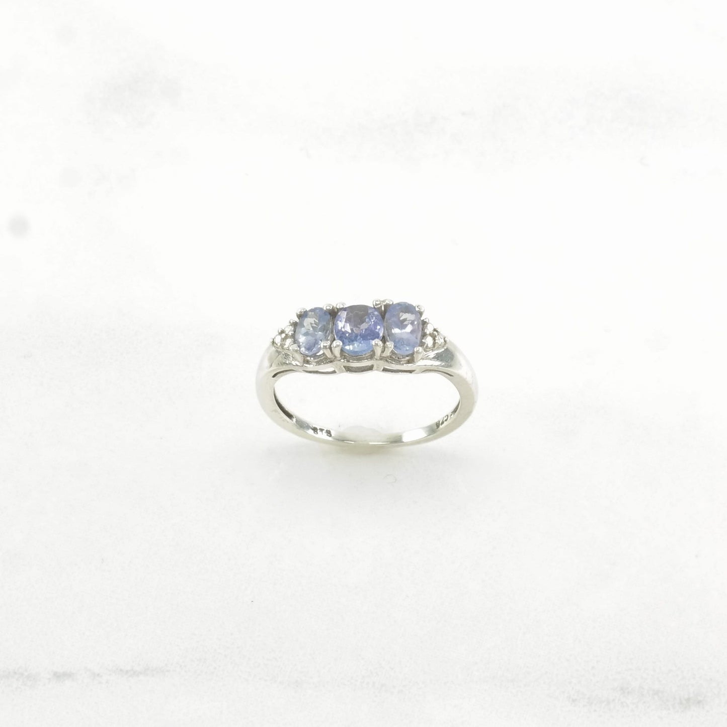 Sterling Silver Ring Tanzanite Lavender Size 5