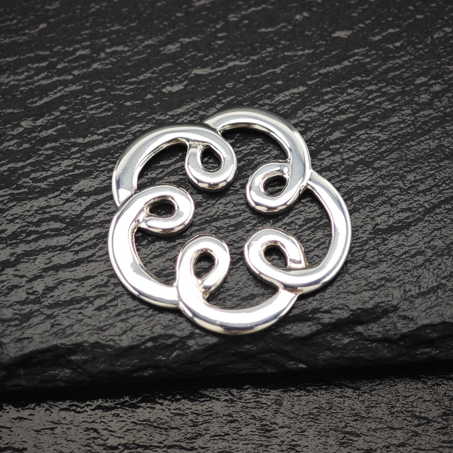 Sterling Silver Pendant:  Floral Design - Tous 925 P2801