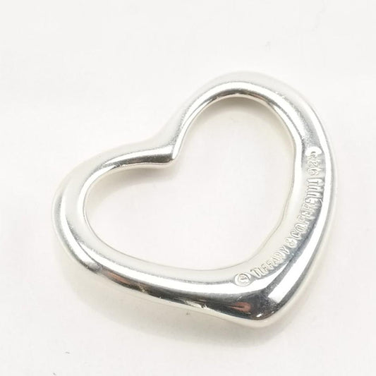 Vintage Tiffany & Co Peretti Heart Sterling Silver Pendant