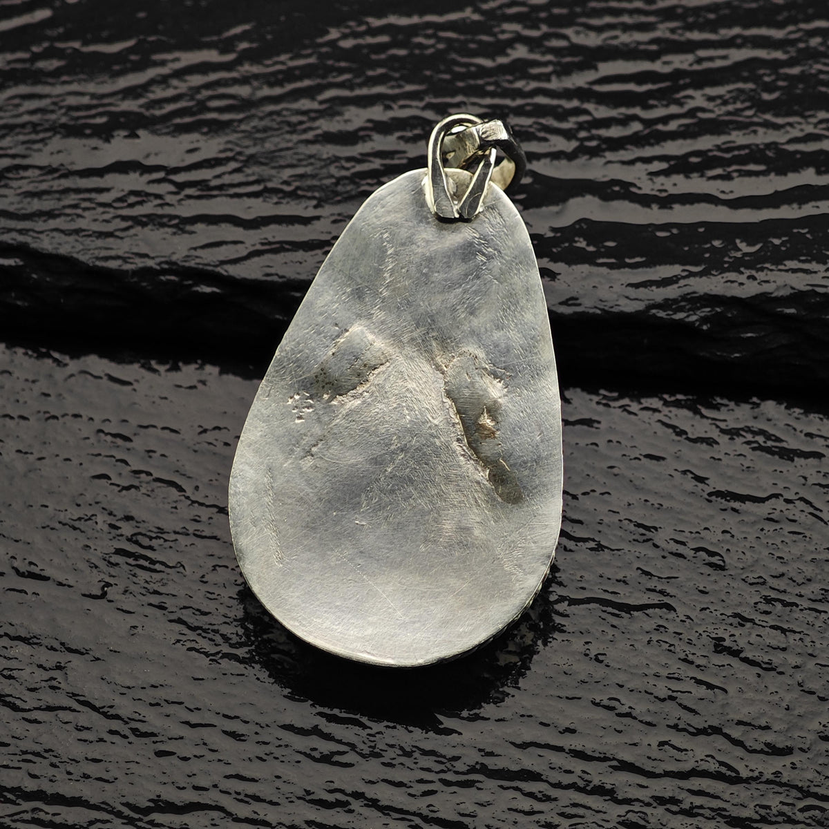 Amber Sterling Silver Pendant P3164