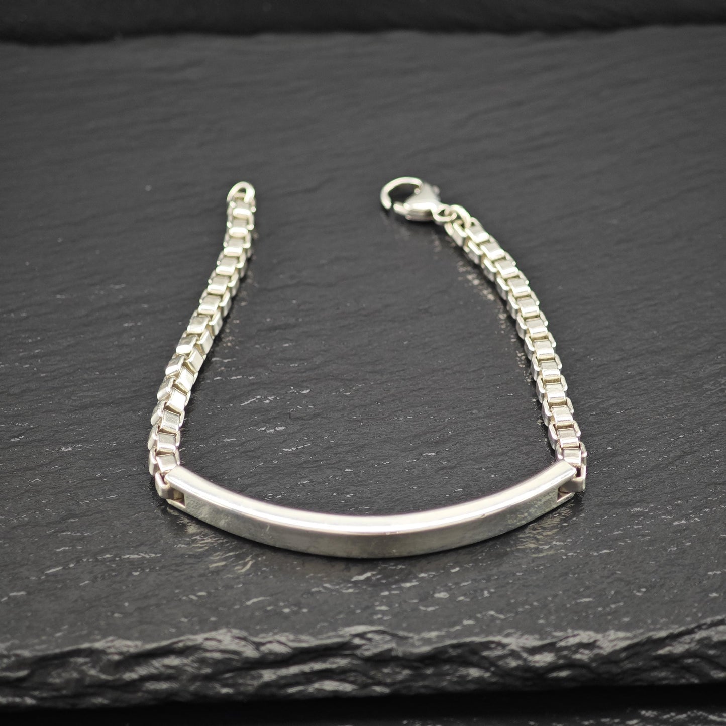 Tiffany & Co Venetian Link Bracelet Sterling Silver Sz 7 1/2"