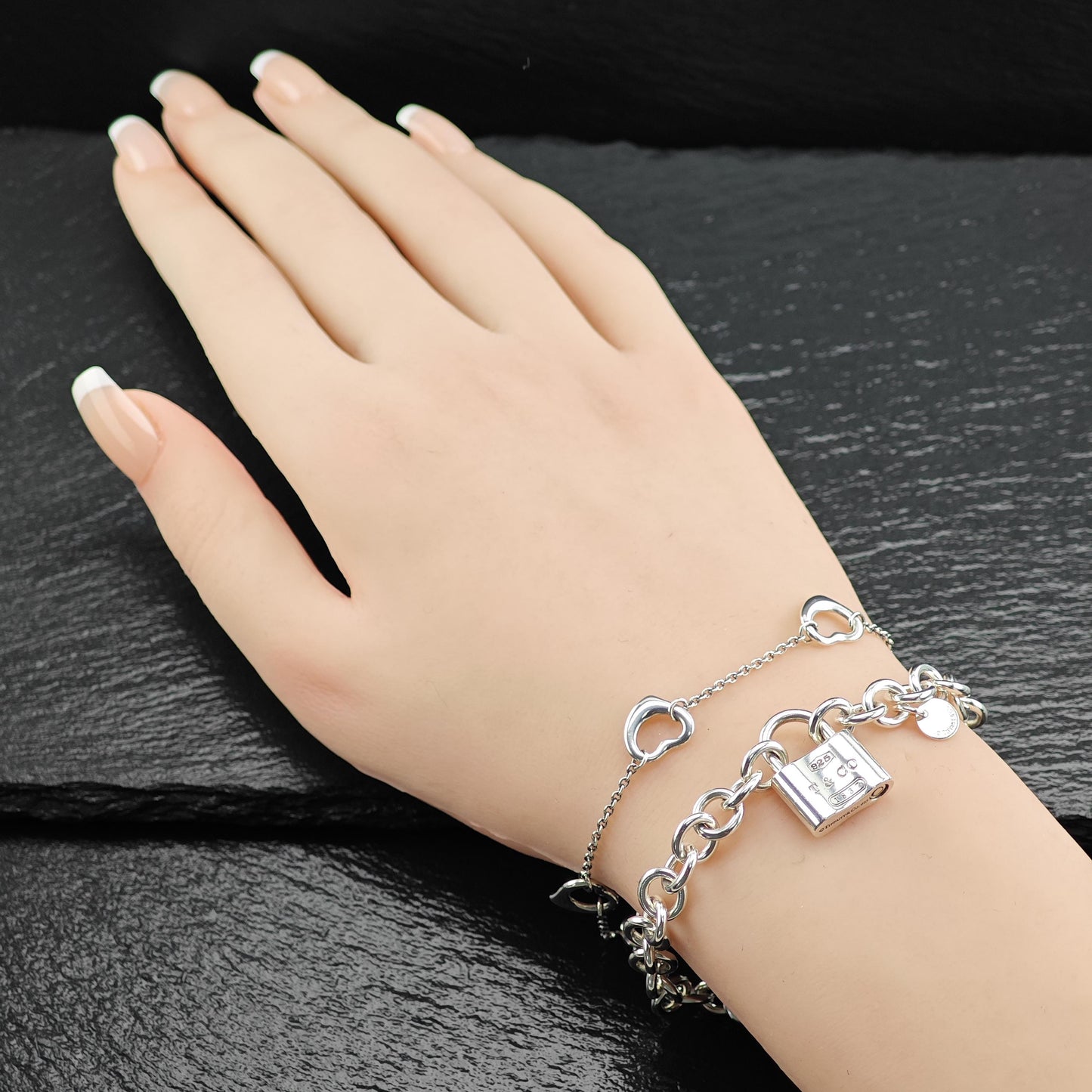 Tiffany 1837 Padlock Curb Link Bracelet Sterling Silver