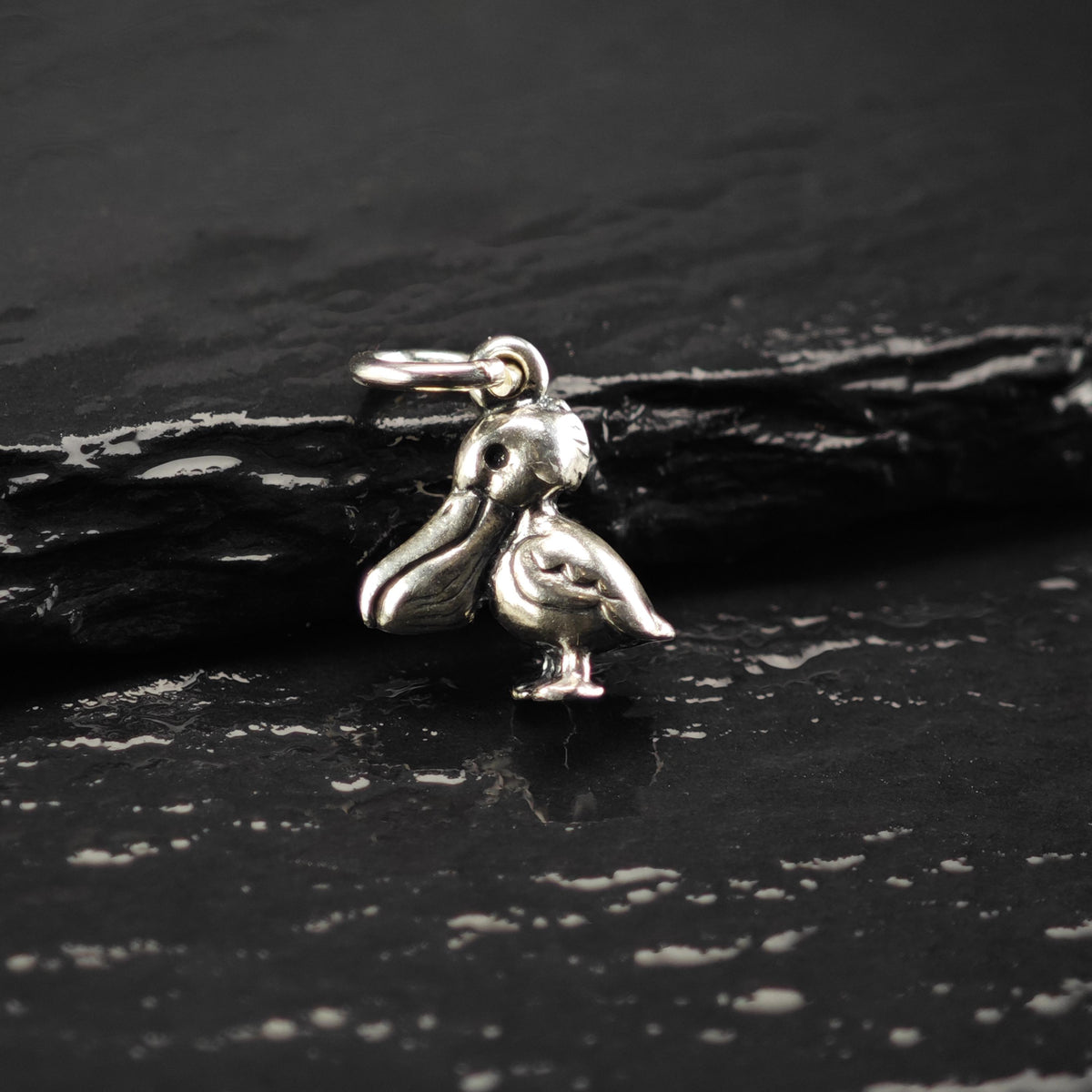 Vintage James Avery Sterling Silver Pelican Bird Charm P3172