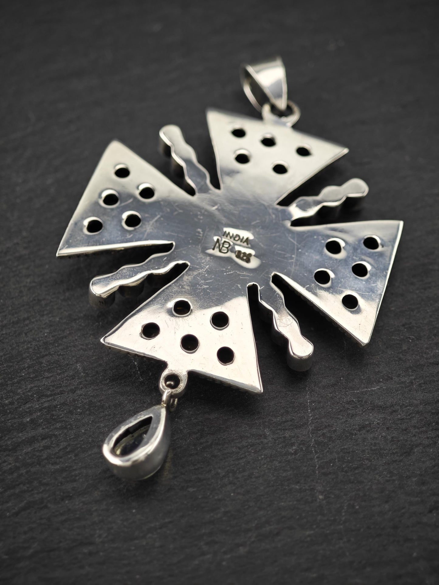 Nicky Butler Cross Pendant Sterling Silver P2687