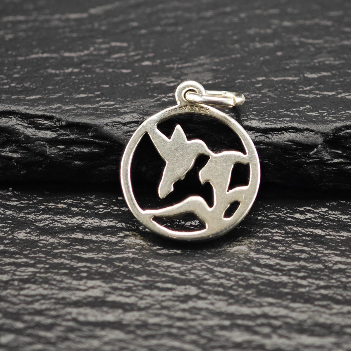 Vintage James Avery Sterling Silver Hummingbird Charm P3183