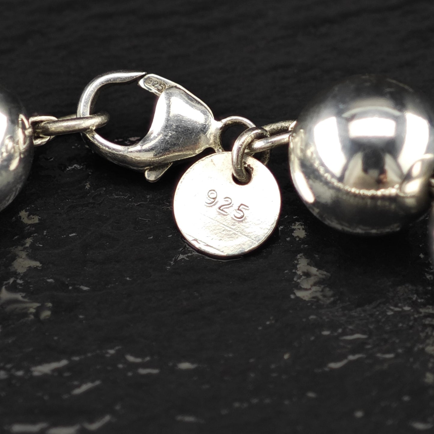 Choice of Tiffany Beaded Link Bracelets, Sterling Silver Size 6 1/2"