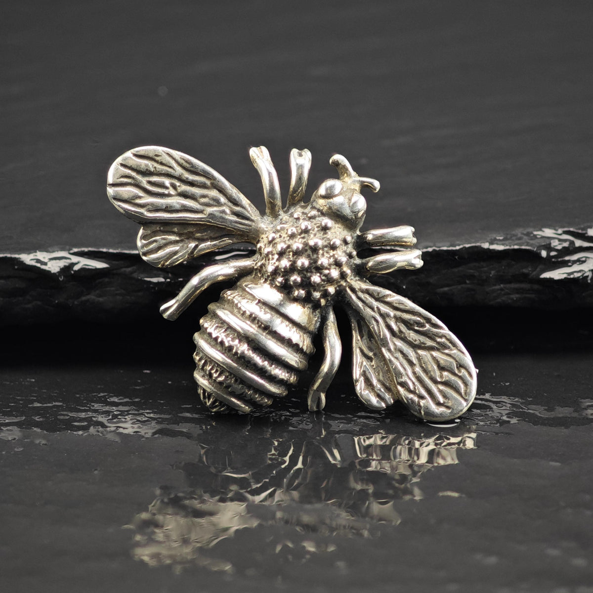 Bee Sterling Silver Brooch B2252