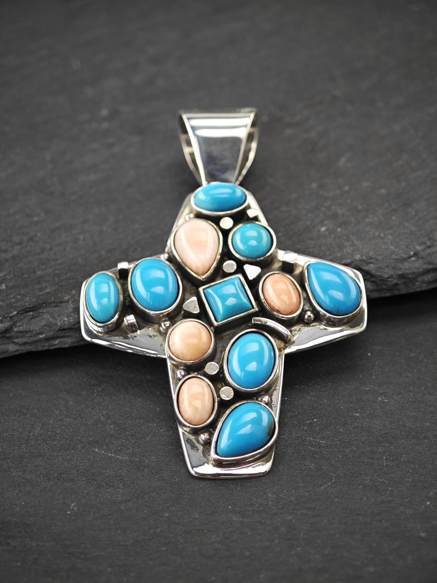 Choice of Vintage DTR Cross Pendants Sterling Silver