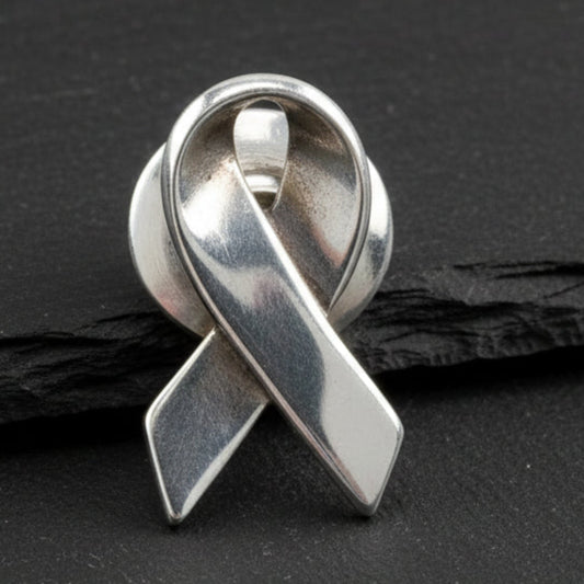 Vintage James Avery Sterling Silver Breast Cancer Support Pin B1724