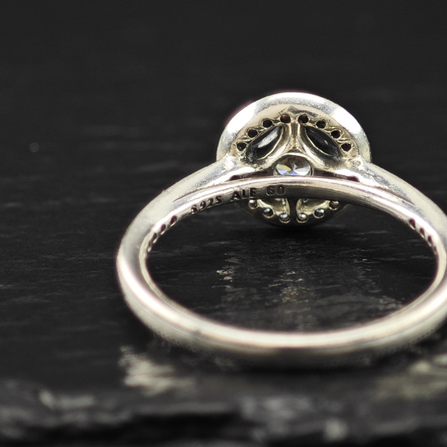 Pandora Charm Ring Sterling Silver Size 9 1/4 R6060