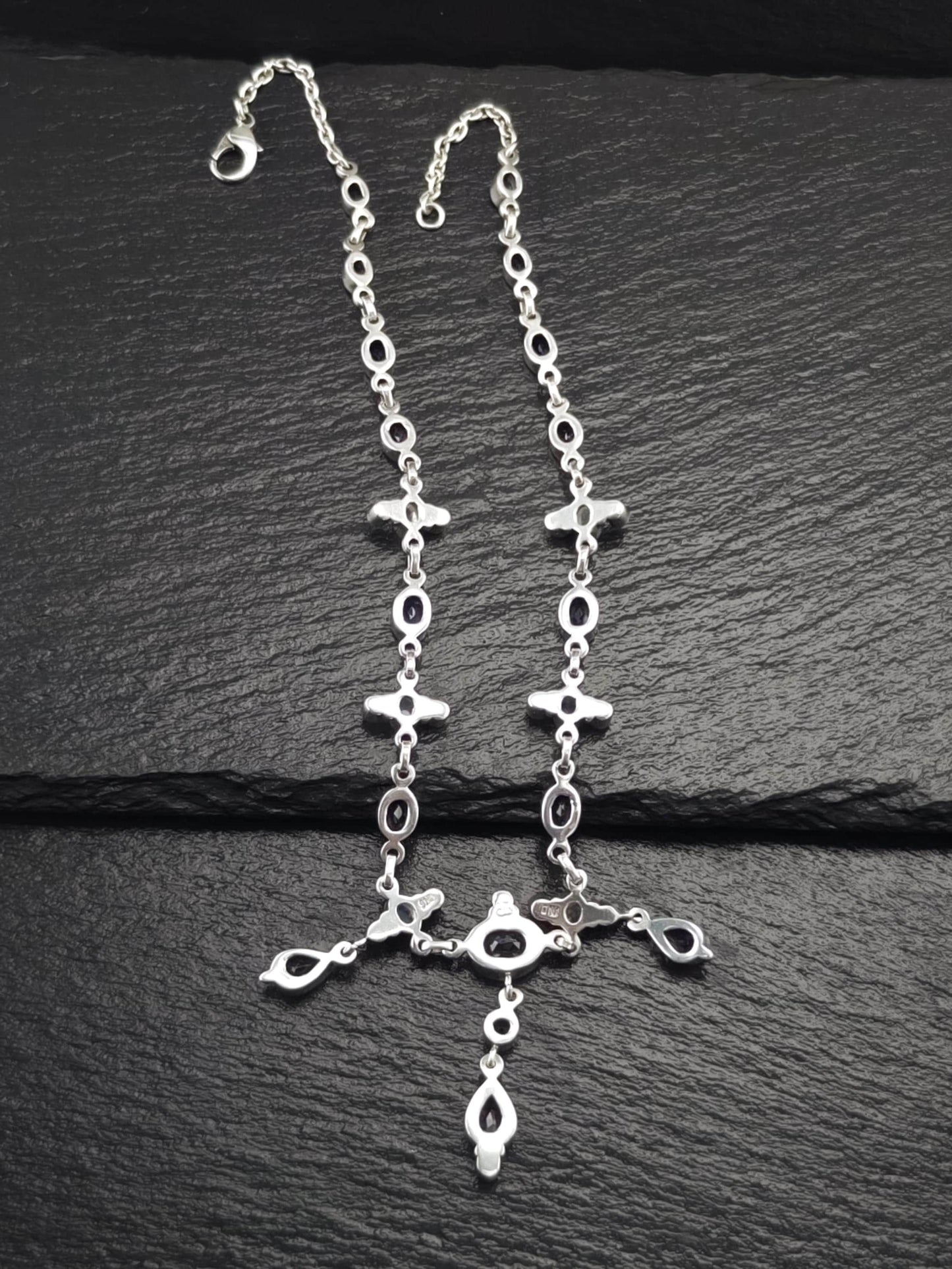 Nicky Butler Tear Drop, Necklace Sterling Silver N2477