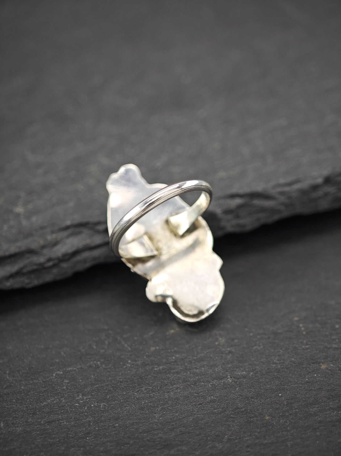 Native American, Coral, Turquoise Ring Sterling Silver