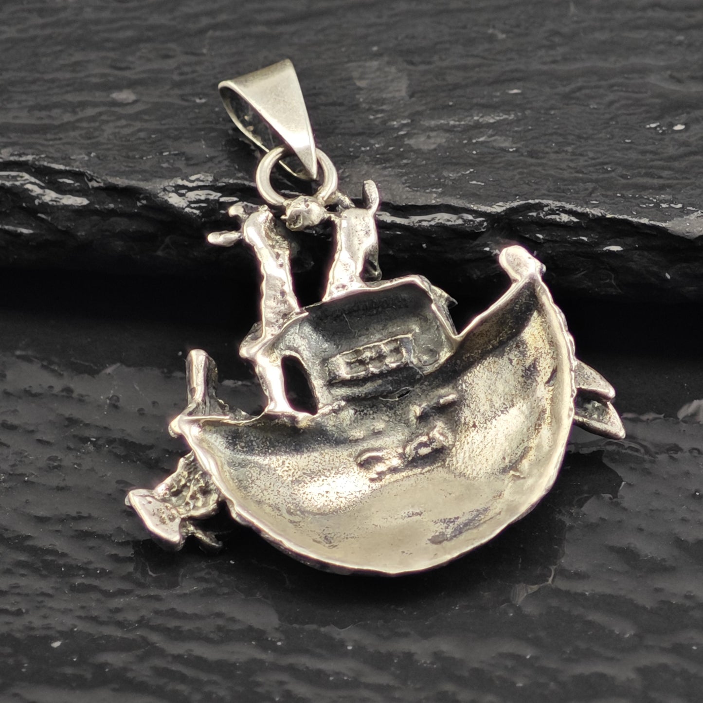 Noah's Ark Sterling Silver Pendant P3044