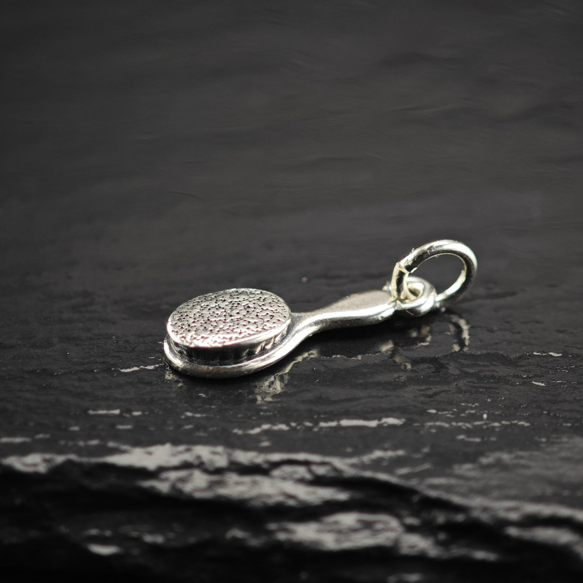 Vintage James Avery Sterling Silver Hairbrush Charm P3171