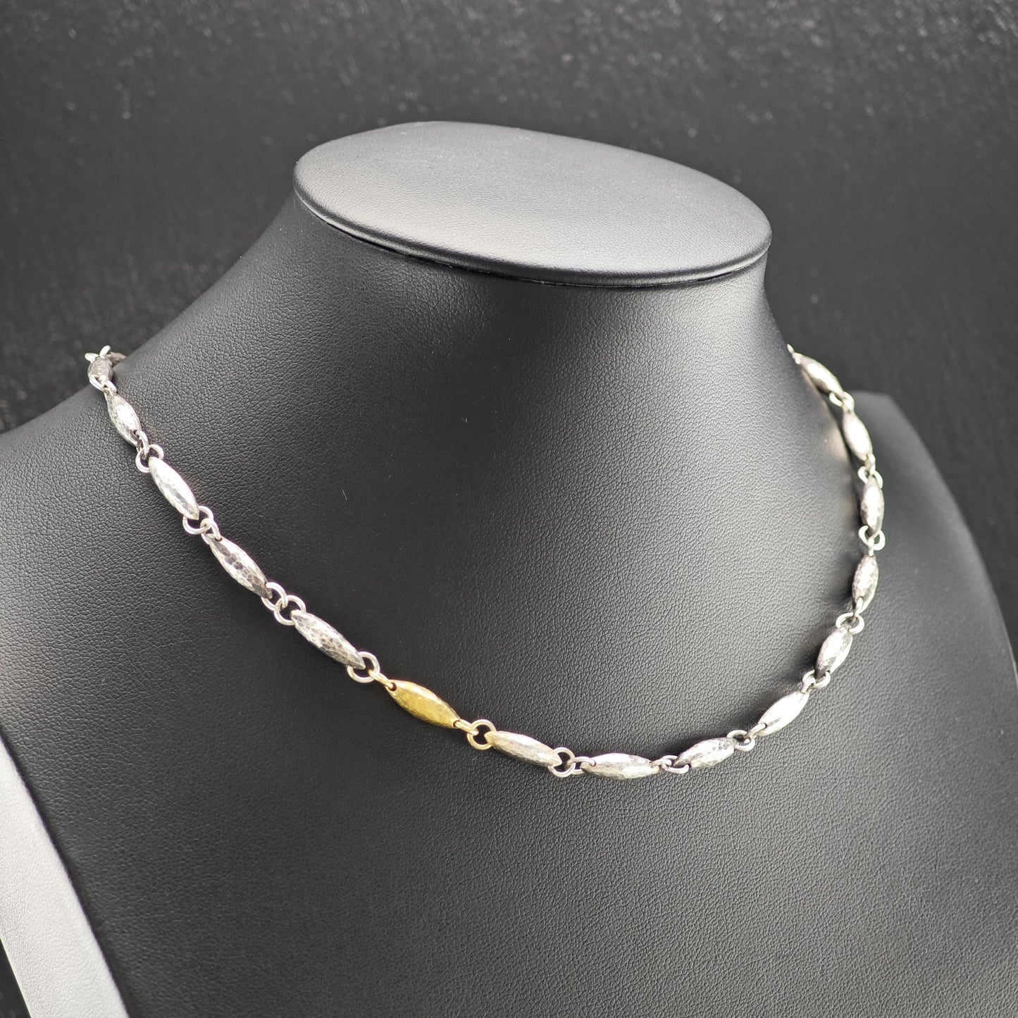 Gurhan, Orb Sterling Silver Gold 24k Gold Gilded Accent Necklace