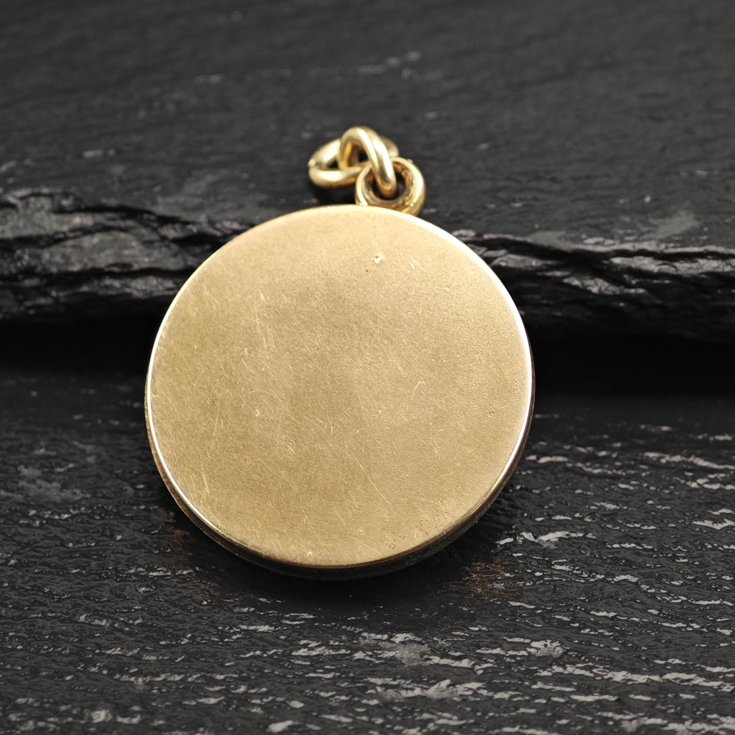 Antique Gold Filled Monogram AAJ Pendant P3031