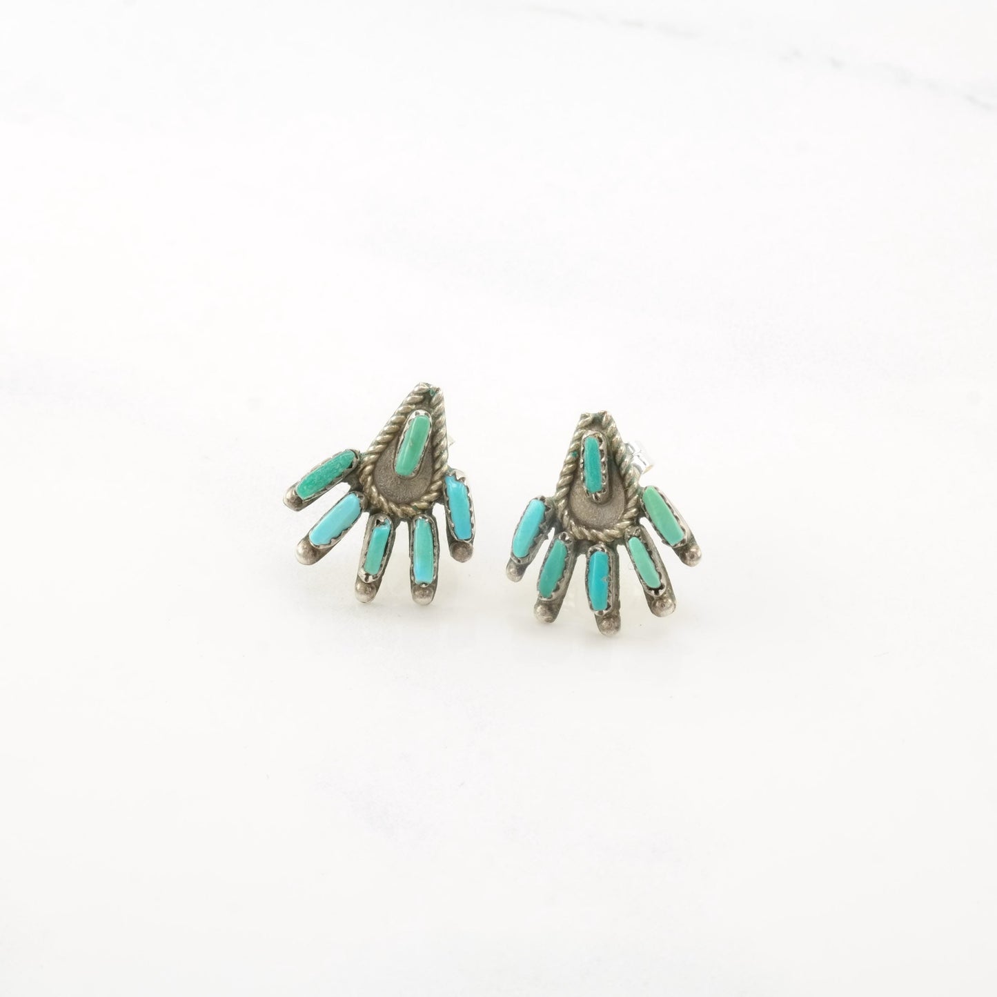 Choice of Vintage Native American Sterling Silver Stud Earrings