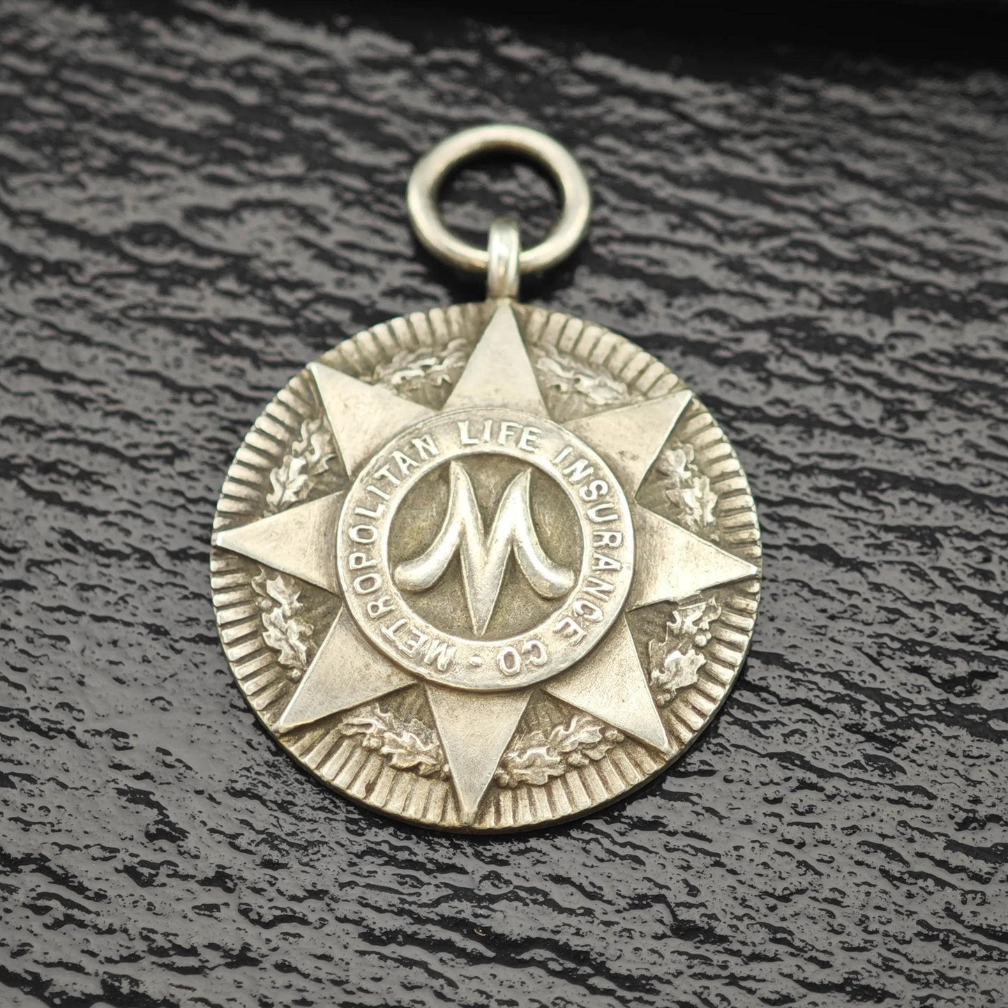 Art Deco Tiffany MetLife Pendant Sterling Silver P2792