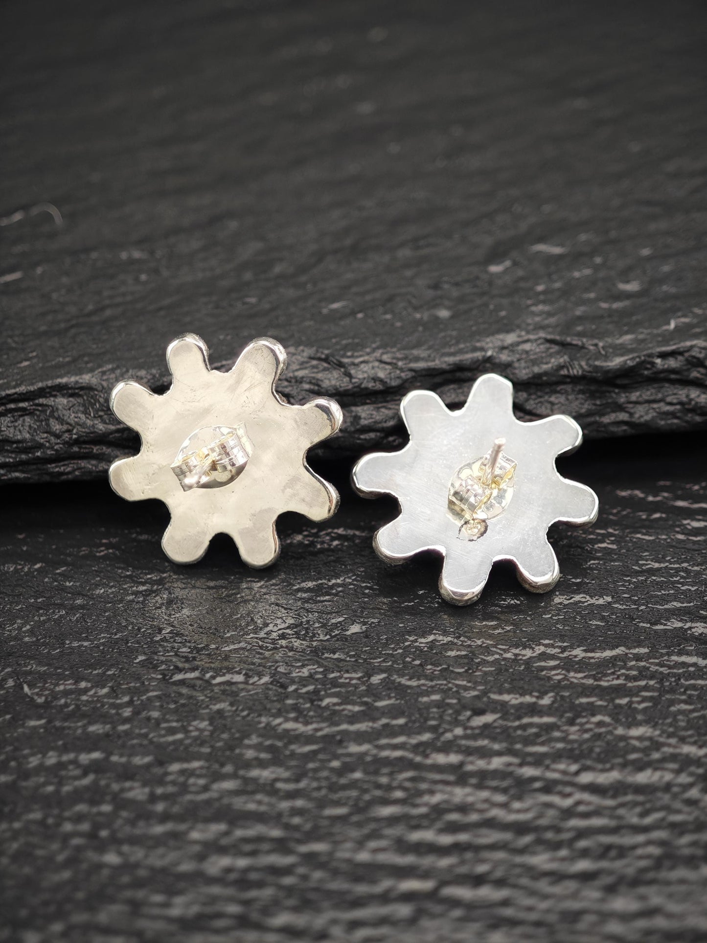 Choice of Native American Turquoise Stud Earrings Sterling Silver