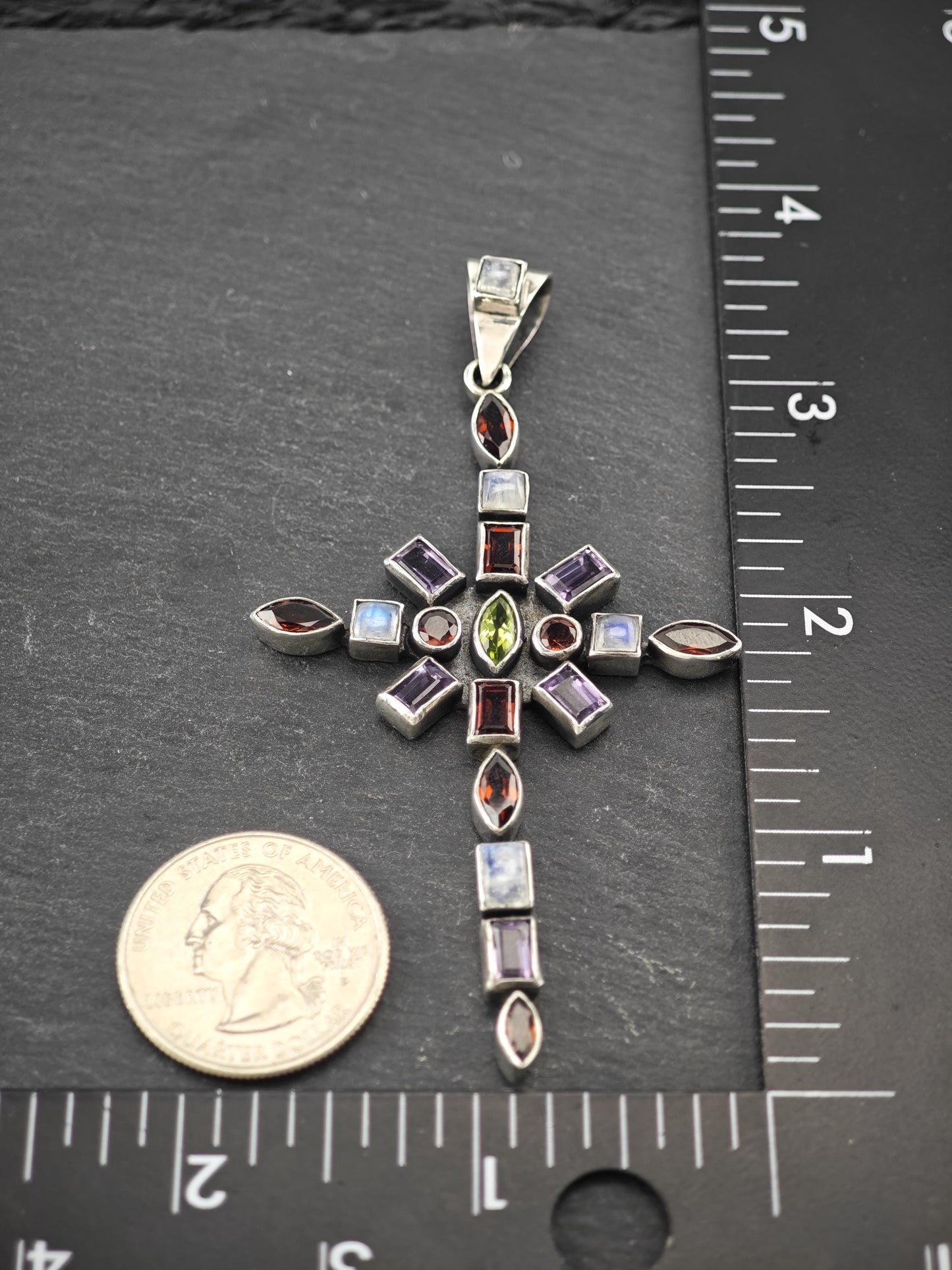 Nicky Butler Cross Pendant Sterling Silver P2698