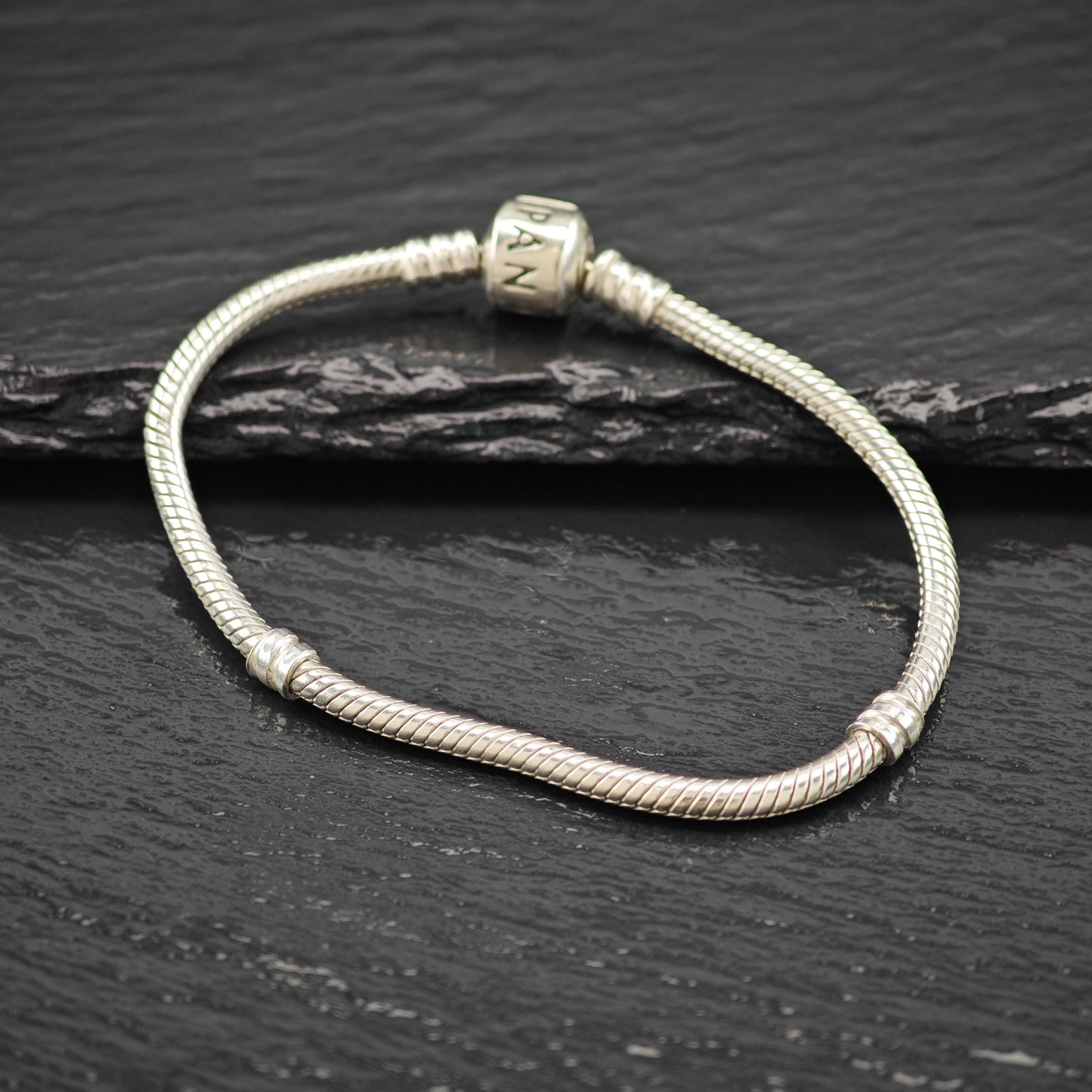 Vintage Pandora Bracelet Sterling Silver 9" BR3034