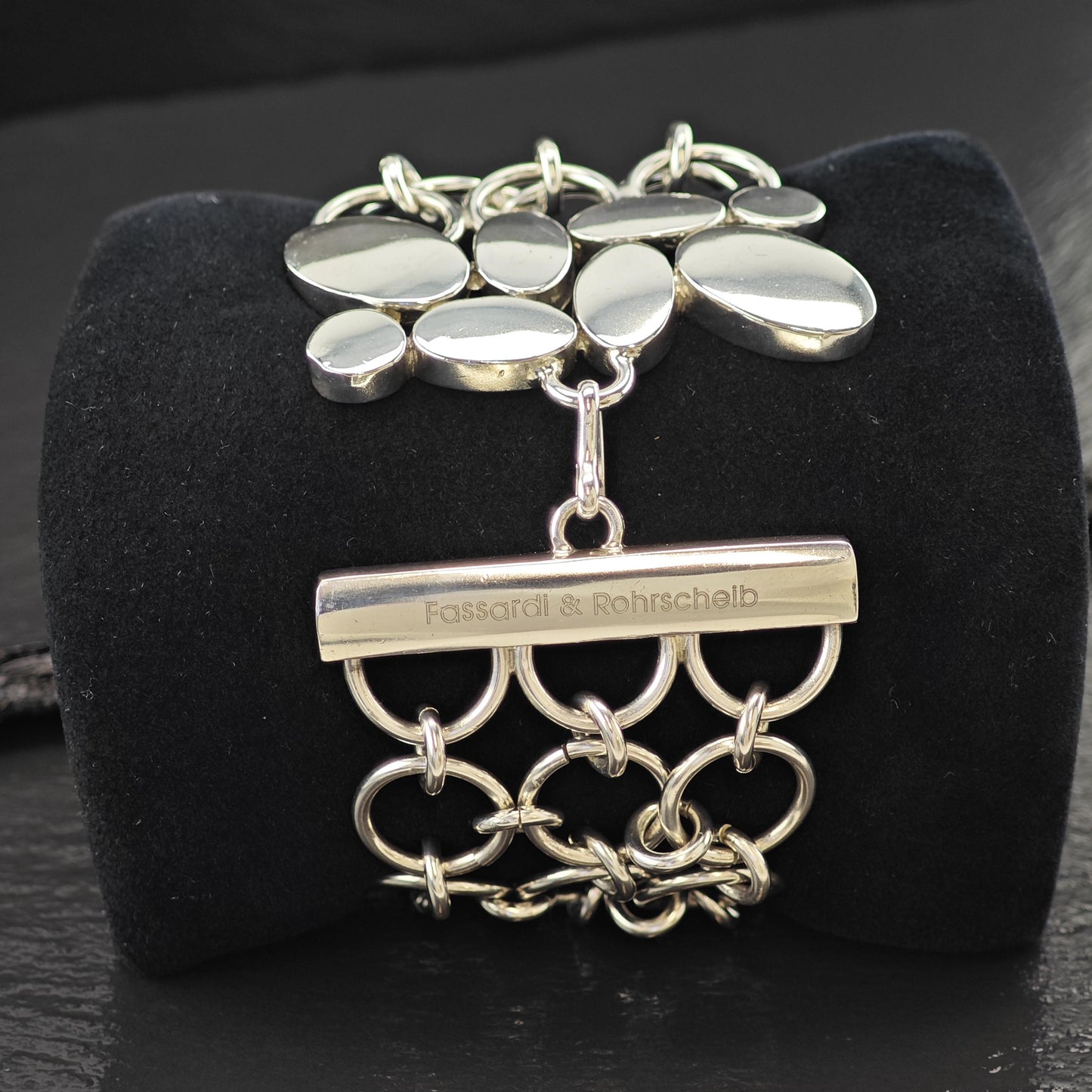 Fassardi & Rohrscheib Bracelet Sterling Silver Size 6 1/2"