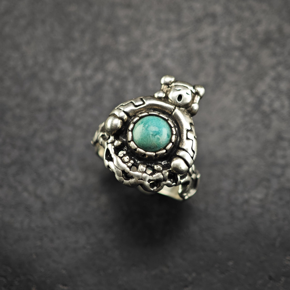 SW Turquoise Maiden Sterling Silver Ring Sz 5 R6840