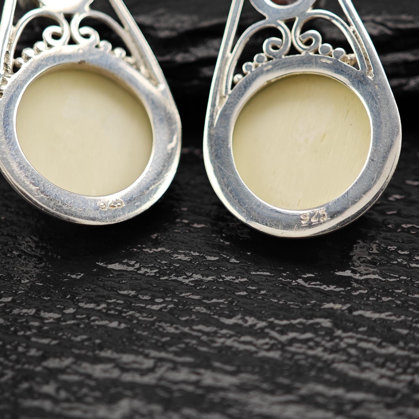Choice of Bali Princess, Carved Face Pendant Sterling Silver