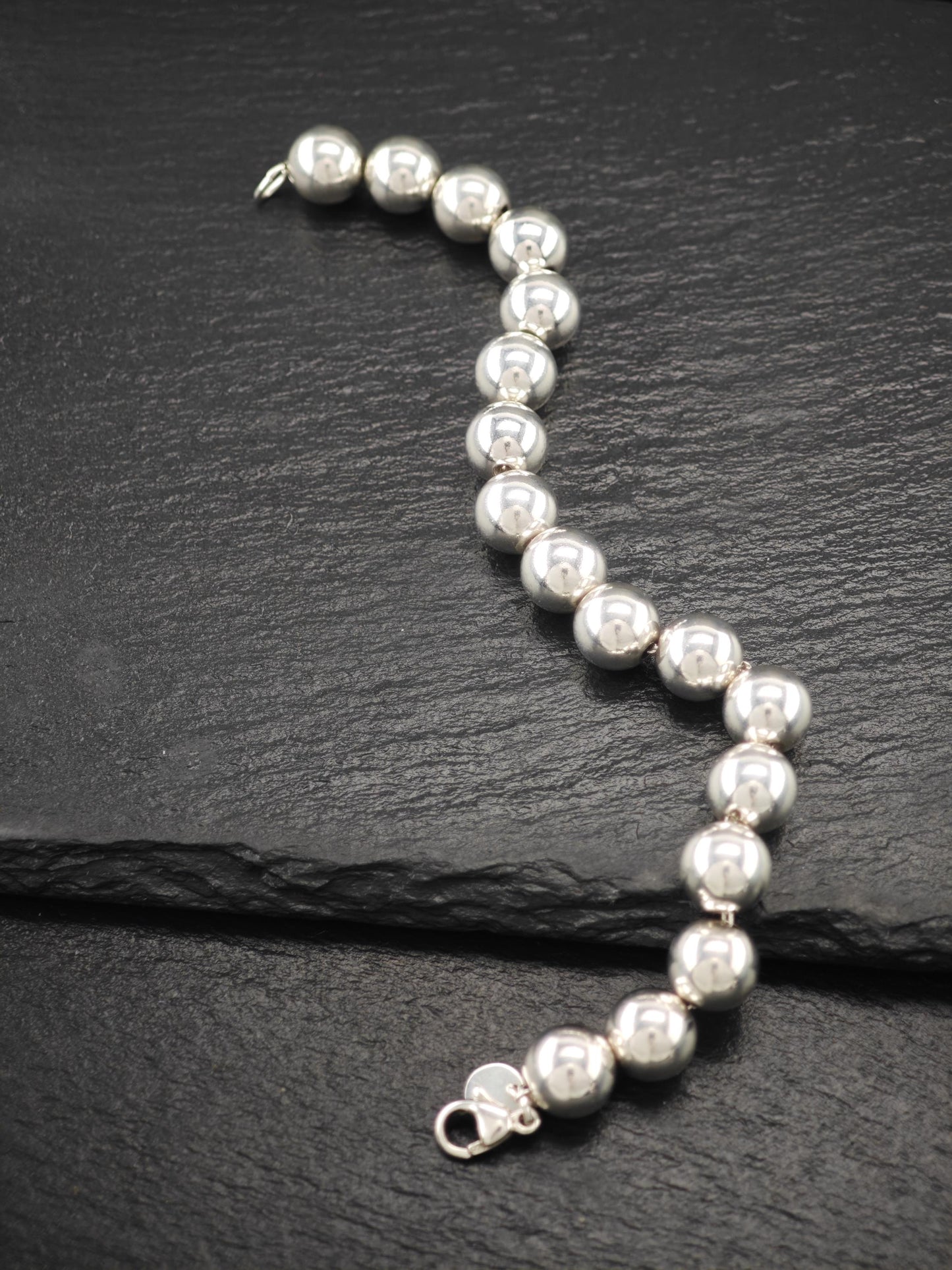 Tiffany Hardwear 10mm Ball Bracelet Sterling Silver