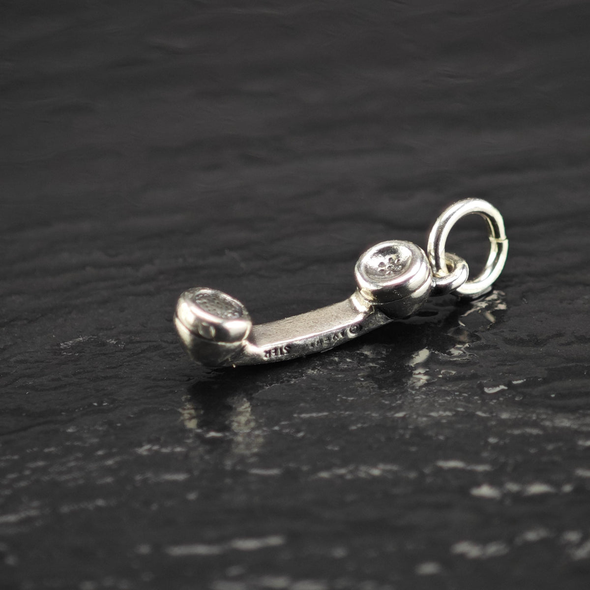 Vintage James Avery Sterling Silver Telephone Charm P3186