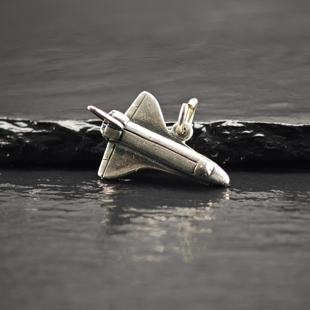 Vintage Retired James Avery Sterling Silver Airplane Charm P3166