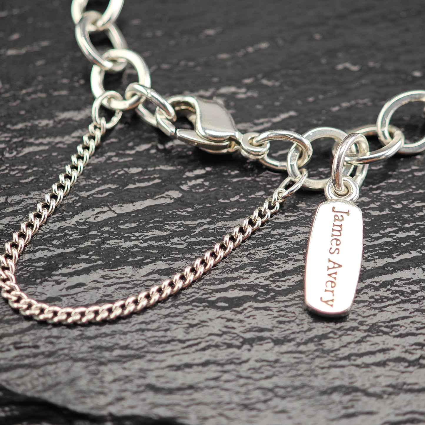 Choice of James Avery Link Bracelets Sterling Silver