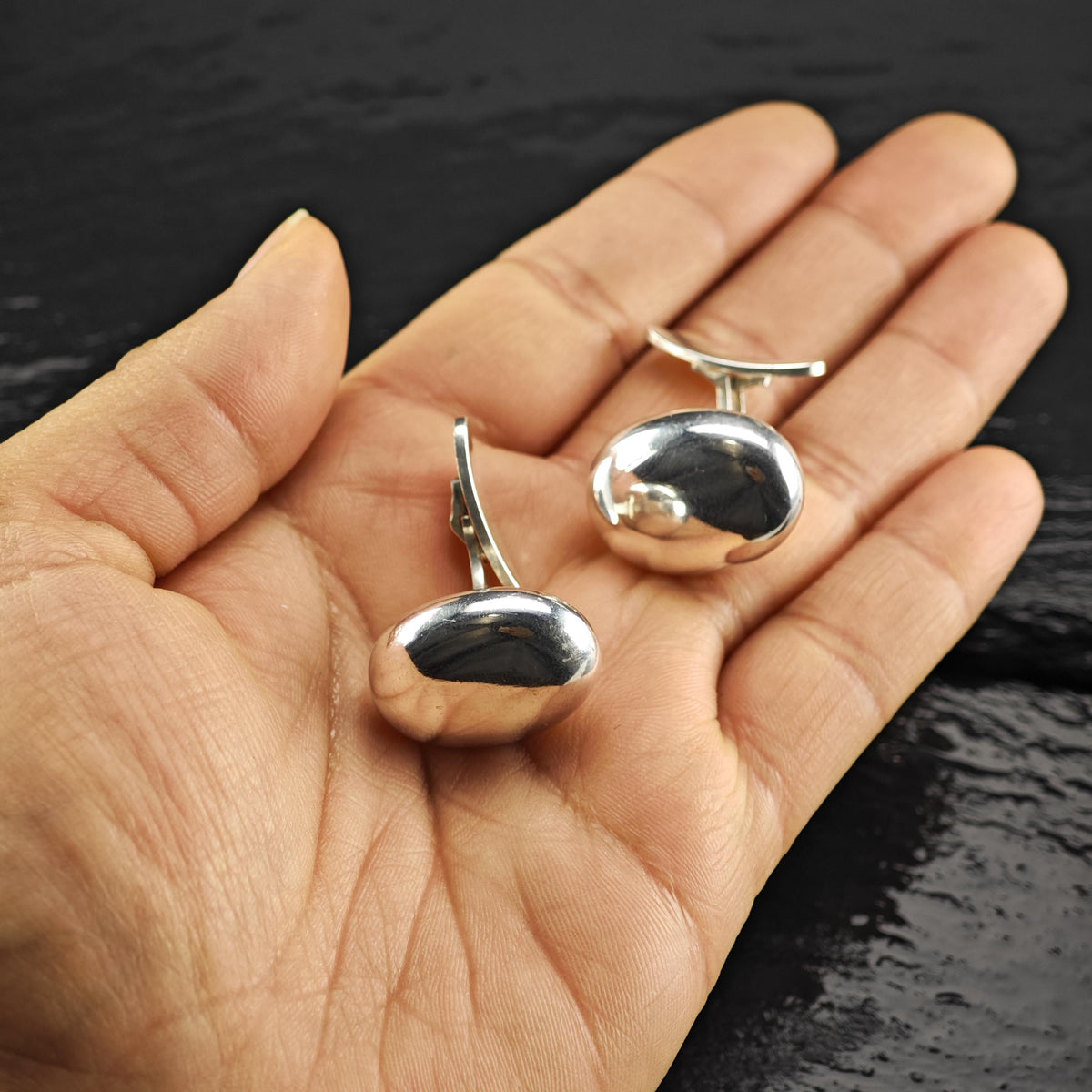 Vintage Georg Jensen 120 Torun Sterling Silver Cufflinks MISC0429