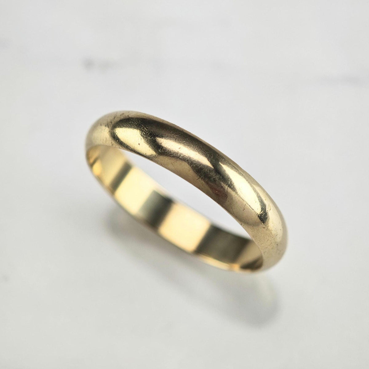 14K Gold Band 4mm Sz 9 3/4 R6792