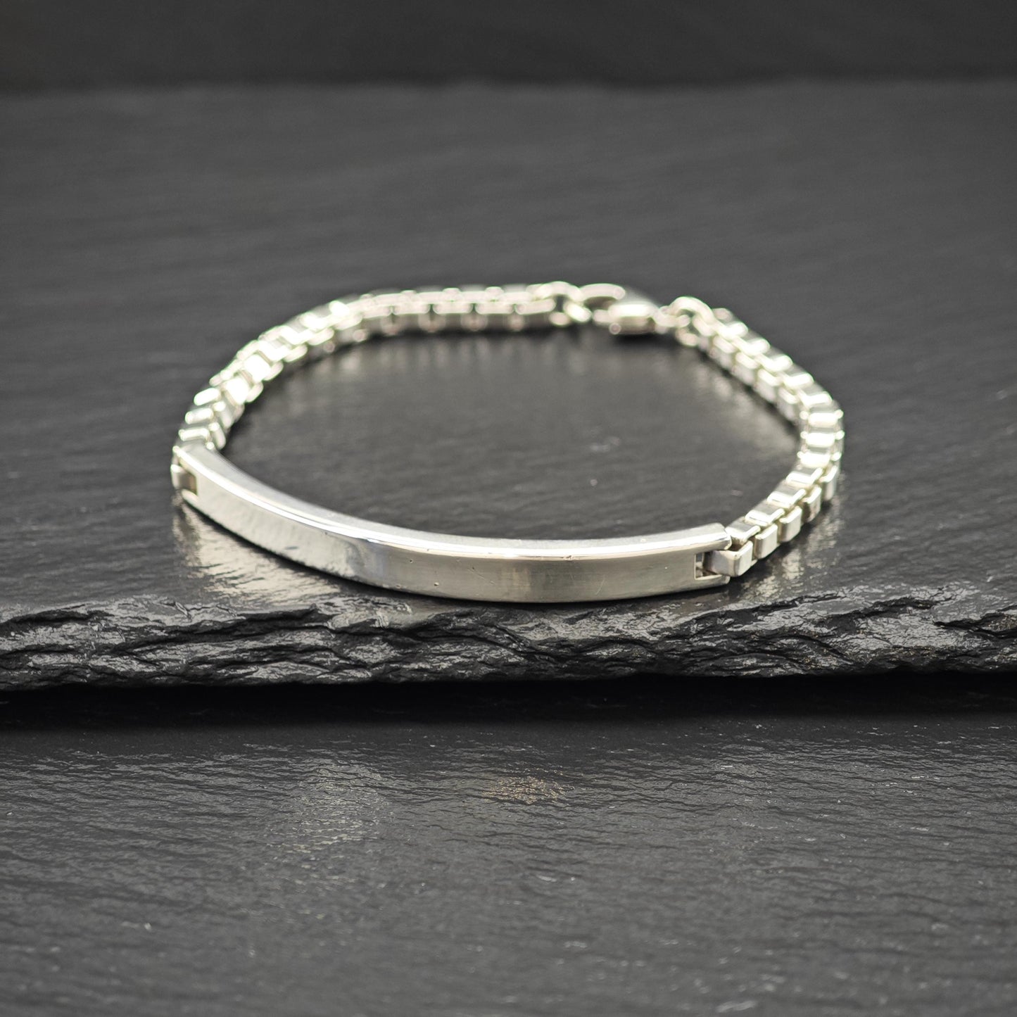 Tiffany & Co Venetian Link Bracelet Sterling Silver Sz 7 1/2"