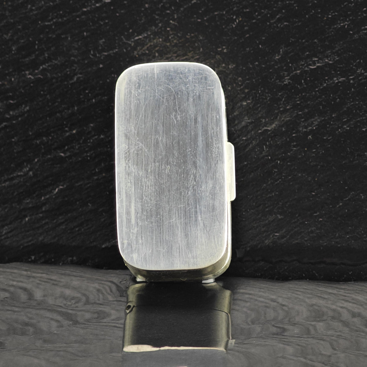 Vintage Italian 800 Silver Pill Box Sterling MISC0410