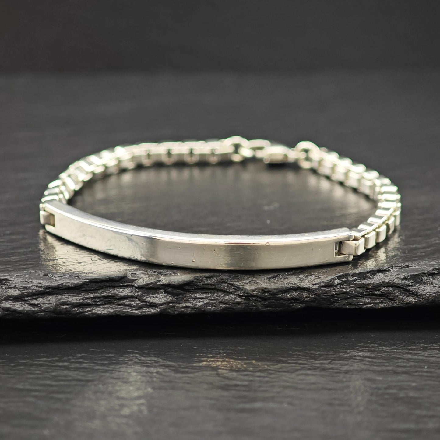 Tiffany & Co Venetian Link Bracelet Sterling Silver Sz 7 1/2"