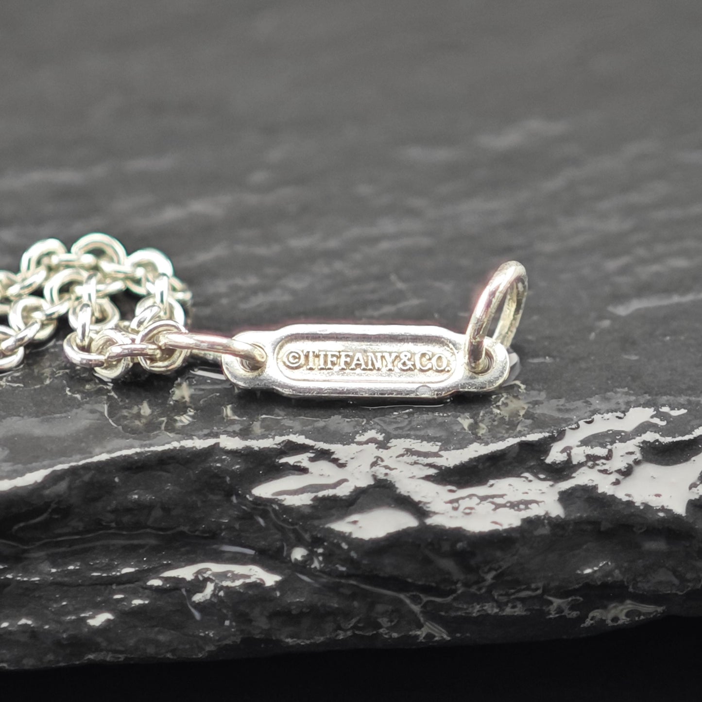 Vintage Tiffany & Co. Sterling Silver Infinity Symbol Necklace