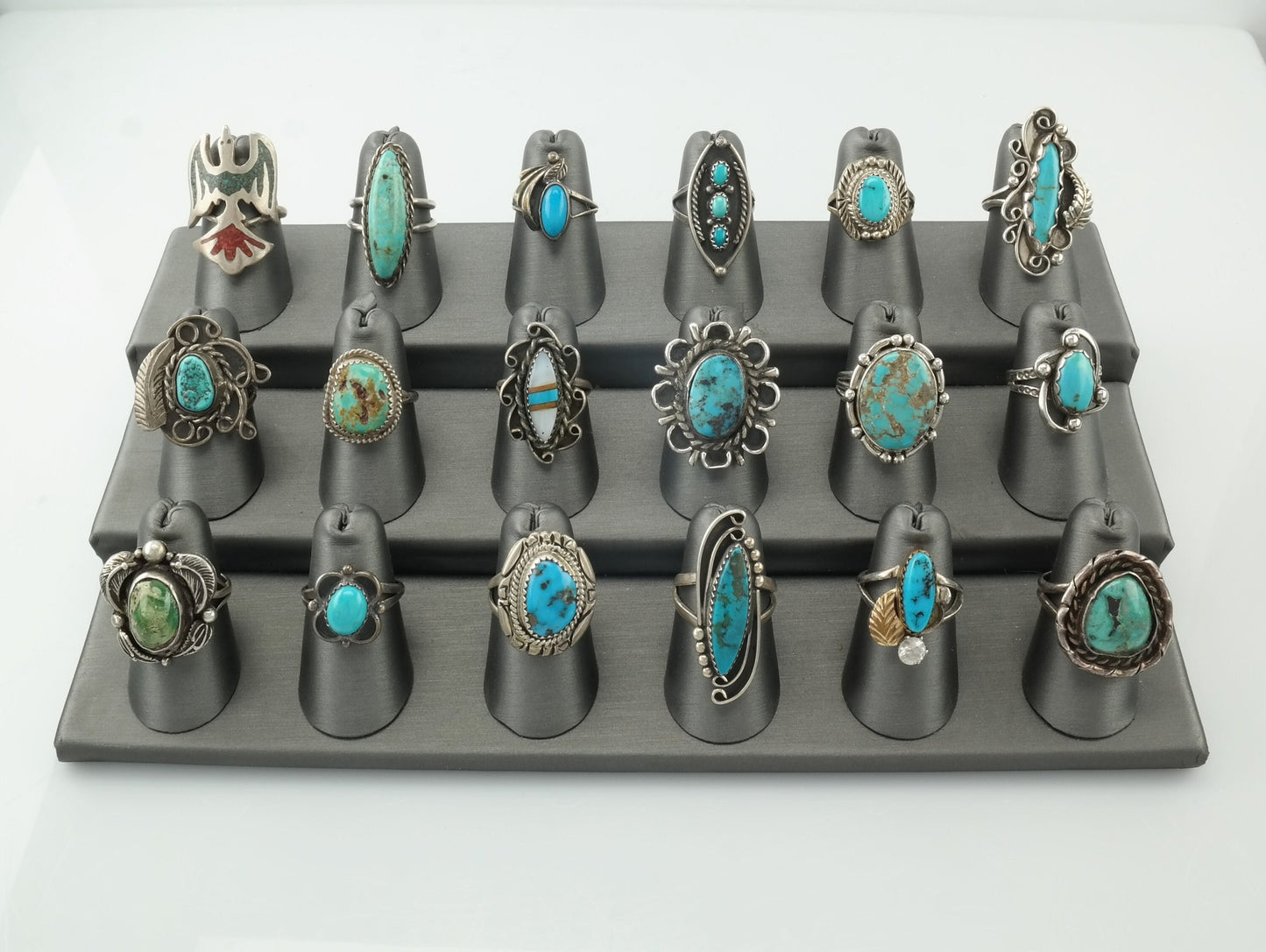 Choice Southwest Sterling Silver Turquoise Size 6 Ring