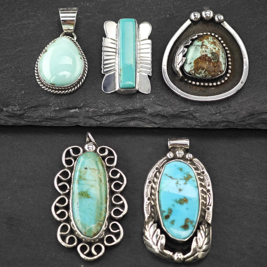 Choice of Native & Southwest Pendants Sterling Silver